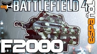 F2000 Reseña Battlefield 4 Guía de Armas  PizzaHead  Battlefield 4 Gameplay  Español  HD [upl. by Hgielrak]