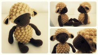 Häkelschaf Teil 12  Tutorial  Crochet Sheep eng sub [upl. by Favian]