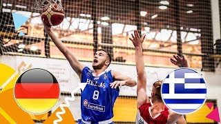 Germany v Greece  Full Game  FIBA U16 European Championship 2018 [upl. by Otrepur]