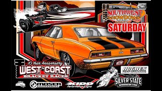 Southwest Showdown by West Coast Bracket Races From Tucson Dragway  Hughes Performance Saturday [upl. by Nuhsyar]