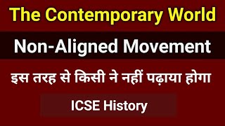 Non Aligned Movement  2023 ICSE Class 10  History  The Contemporary World  English For All [upl. by Nichola]