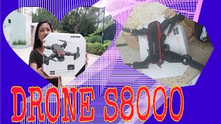 UNBOXING DRONE S8000 [upl. by Odnamra192]