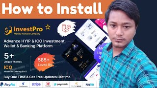 How to Install Hyip InvestPro – Advance HYIP amp ICO Investment Wallet amp Banking Platform [upl. by Trilbi]