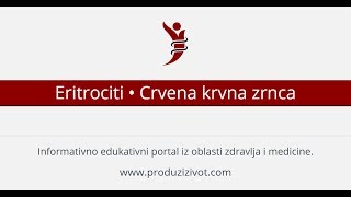 Eritrociti • Crvena krvna zrnca • RBC [upl. by Akenom148]