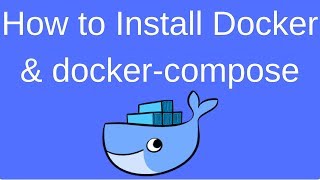 Installing Docker amp dockercompose [upl. by Ynetsed72]