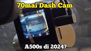 70mai Dash Cam Pro Plus A500s Perform at Night drive  Is it still worth to Buy in 2024 Indonesia [upl. by Calica948]