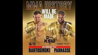 KSW 89 Bartosinski vs Parnasse Predictions [upl. by Nester]