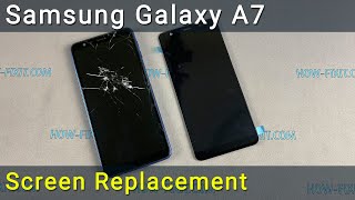 Samsung Galaxy A7 2018 Screen Replacement [upl. by Akere539]