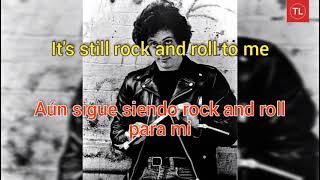 Billy Joel  Its Still Rock And Roll To Me Subtitulada en Español e Inglés [upl. by Neerihs]