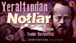 Yeraltından Notlar Bölüm 1  Sesli Kitap  Fyodor Dostoyevski [upl. by Nnayar]