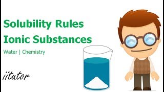 💯 The Solubility Rules for Ionic Substances Explained with Fair Examples [upl. by Ociredef843]