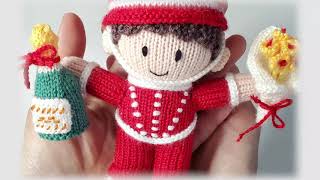 Knitting Doll Jean Greenhowe  Bellboy [upl. by Esile]