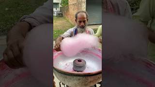 Cotton Candy Making 🍭 shorts viral cottoncandy candyfloss candy floss viralshorts [upl. by Anilak]