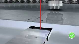 TRUMPF punching and punch laser processing Smart Punch Monitoring  Automated punch break check [upl. by Melentha322]