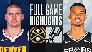 NUGGETS at SPURS  FULL GAME HIGHLIGHTS  March 15 2024 [upl. by Mattie]