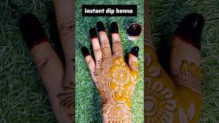 Instant dip hennainstantdiphenna instantmehndi hennatricknewtricktapetrickfingertapetrick [upl. by Con]