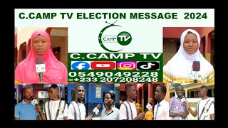 CCAMP TV ELECTION MESSAGE 2024 [upl. by Jarrow]