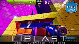 LIBLAST  Godot 4 Unreal Tournament Like Open Source Game Project [upl. by Gaynor]