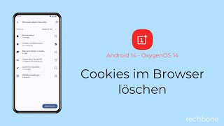 Cookies im Browser löschen  OnePlus Android 14  OxygenOS 14 [upl. by Sirahs]