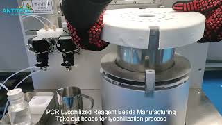 PCR Lyophilized Reagent Beads Manufacturing  How To Make Lyophilized Beads Lyo Bead Dispenser [upl. by Siuraj]