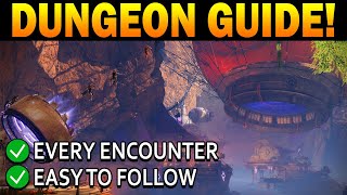 Destiny 2 Complete GRASP OF AVARICE Dungeon Guide [upl. by Anuahsar]