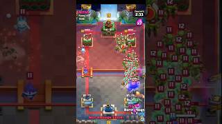 Gobling gang Vs MegaCards clashroyal goblin satisfying satisfyingbattle [upl. by Deppy]