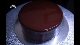 Glazura Oglinda de Cacao  Cocoa Mirror Glaze EN SUB [upl. by Tunnell]