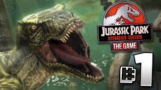 Jurassic World The Game Operation Genesis  Jurassic Park Operation Genesis  Ep1 [upl. by Navac100]