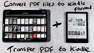 How To Convert and Transfer a PDF File to a Kindle [upl. by Tnecillim891]