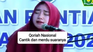 Malikah khaira khalqillah Qoriah Nasional cantik Asal Kalbar [upl. by Blum]