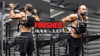 Un FINISHER de LESPACE pour le DOS et les TRICEPS  🔥💪 [upl. by Yort866]