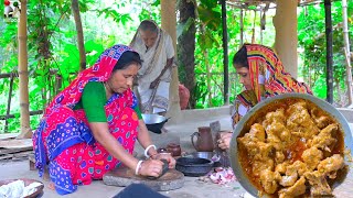 জিভে জল আনা চিকেন মহারানী  Restaurant style cooking CHICKEN MAHARANI  villfood recipes [upl. by Wetzell]