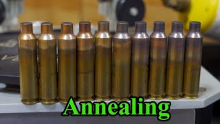 This is how I anneal my brass [upl. by Hackney631]