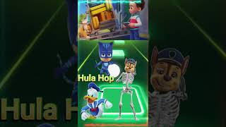 PJ Mask Vs D Skeleton Paw Patrol VS Donald Duck Transformation Coffin Dance 🪩 Tiles Hop [upl. by Sileray]