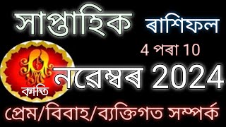 সাপ্তাহিক ৰাশি ফল l অসমীয়া ৰাশি ফল l Assamese astrology l astrology in Assamese l joysriramastrogyan [upl. by Atteuqnas]