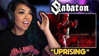 First Time Reaction  Sabaton  quotUprisingquot LIVE [upl. by Nalahs]