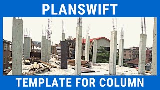 PlanSwift Column Template  Volume by Count Tool  Part amp Assemblies  Level 2 [upl. by Ahseele]