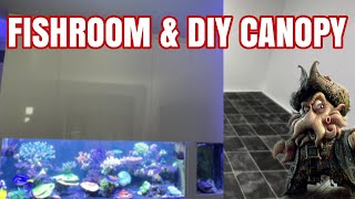 Fishroom amp DIY Canopy [upl. by Aixela]