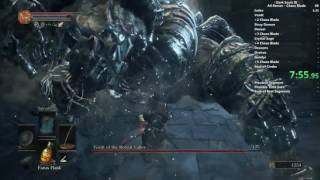 Dark Souls III Chaos Blade All Bosses speedrun [upl. by Ahseid]