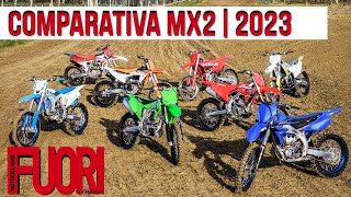 COMPARATIVA MX2 2023 la SFIDA delle CROSS 250 4 TEMPI [upl. by Gui]