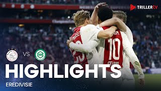 Ajax vs Groningen 31 Full Highlight [upl. by Bili]