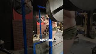 Beltless Squat in the Dungeon Gym [upl. by Santos957]