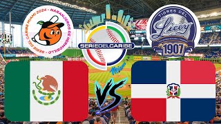 México vs República Dominicana Previa  Serie del Caribe Miami 2024 [upl. by Aleafar598]