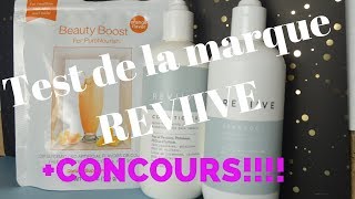 Test de la marque REVIIVE sur cheveux crépus  CONCOURS [upl. by Acirdna]