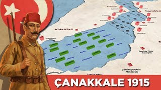 Osmanlının Son Direnişi ÇANAKKALE SAVAŞI 1915 18 Mart Deniz Zaferi  3D VERSİYON [upl. by Nonnelg]