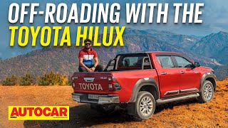 2023 Toyota Hilux review  Offroading with the Hilux  Drive  Autocar India [upl. by Valoniah991]