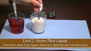 Thickened Liquid Consistencies [upl. by Berardo888]