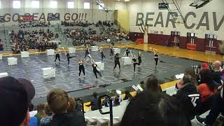 Newsome high school winterguard at FFCC premiere 12724 [upl. by Halian147]