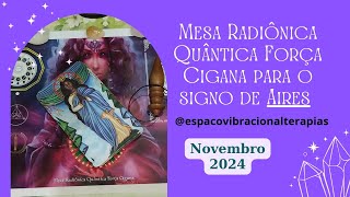 Mesa Radiônica Quântica Força Cigana para o signo de Aires ♈  Decreto na descrição 👇🏻👇🏻 [upl. by Acinnej]