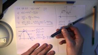 Matematik 3c  Uppgifter och lösningar till ändringskvot och derivatans definition mm [upl. by Yenahpets]